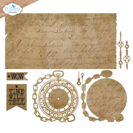 ECD Vágósablon - Mr. & Mrs. Dies Gentleman's Timepiece (1 csomag)