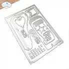 ECD Vágósablon - Mr. & Mrs. Dies Playful Grunge (1 csomag)