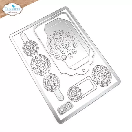 ECD Vágósablon - Mr. & Mrs. Dies Doily Galore (1 csomag)