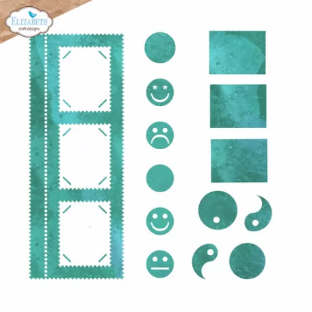 ECD Vágósablon - Once in a Lifetime Die Stamp Photo Frame Overlay (1 csomag)