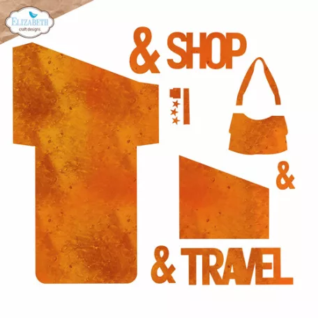 ECD Vágósablon - Once in a Lifetime Die Slanting Library Pocket With Bag (1 csomag)