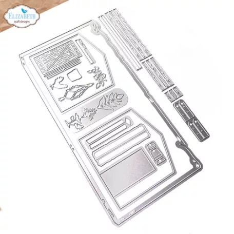 ECD Vágósablon - In the Garden Die Shed (1 csomag)