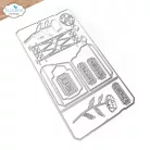 ECD Vágósablon - In the Garden Die Plant Index Folder (1 csomag)