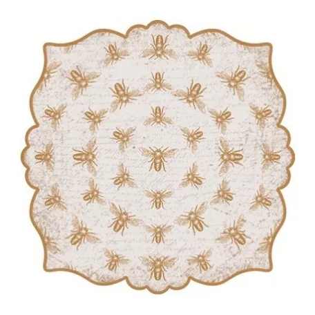 Scrapbook papír 12", Metallique Reverie / Bees -  (1 lap)