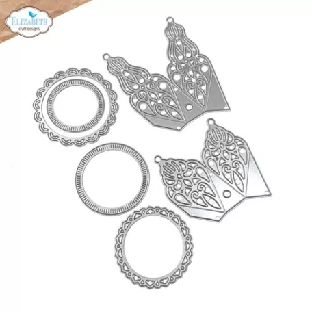 ECD Vágósablon - Festive Holly Die Festive Star (1 csomag)