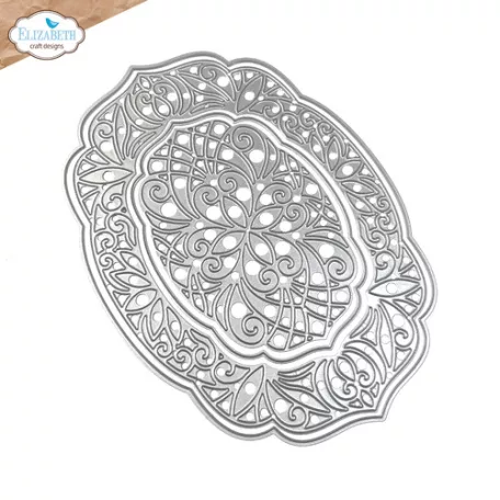 ECD Vágósablon - Festive Holly Die Festive Ornate Frame (1 csomag)