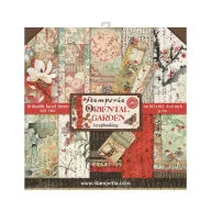   Stamperia Oriental Garden Papírkészlet 8" (20 cm)  Paper Pack (Double Face) (10 ív)