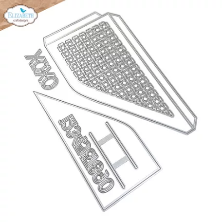 ECD Vágósablon - Botanical Blend Dies TN Folder (1 csomag)