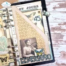 ECD Vágósablon - Botanical Blend Dies TN Folder (1 csomag)