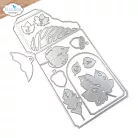 ECD Vágósablon - Golden Season Dies Fall Leaves (1 csomag)