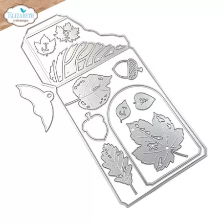 ECD Vágósablon - Golden Season Dies Fall Leaves (1 csomag)