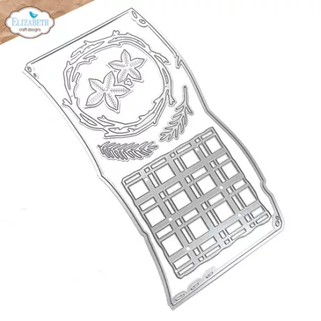 ECD Vágósablon - Golden Season Dies Book of Christmas Square (1 csomag)