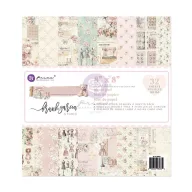   Prima Marketing Buttons & Keepsakes Scrapbook papírkészlet 8" (20 cm) Paper Pad (32 lap)
