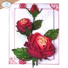 ECD Vágósablon - Romantic Revival Die Layered Roses (1 csomag)