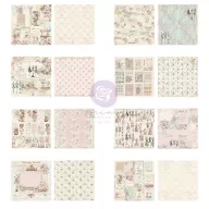   Prima Marketing Buttons & Keepsakes Scrapbook papírkészlet 6" (15 cm) Paper Pad (32 lap)