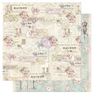   Prima Marketing Buttons & Keepsakes Scrapbook papírkészlet 6" (15 cm) Paper Pad (32 lap)