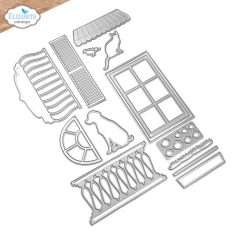   ECD Vágósablon - Romantic Revival Die Through the Window (1 csomag)