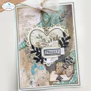 ECD Vágósablon - Romantic Revival Die Lace, Heart & Doily (1 csomag)