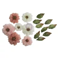   Prima Marketing Buttons & Keepsakes Virág díszítőelem Flowers Sheer Beauties (1 csomag)