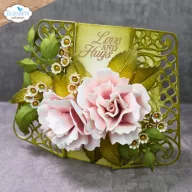 ECD Vágósablon - Bohemian Rose Die Rose (1 csomag)