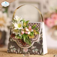   ECD Vágósablon - Bohemian Rose Die Delicate Fancy Purse (1 csomag)