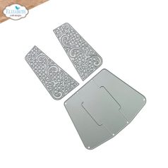   ECD Vágósablon - Bohemian Rose Die Delicate Fancy Card Easel (1 csomag)