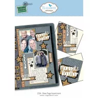   ECD Vágósablon - Delightful Discovery Die Base Page Assortment (1 csomag)