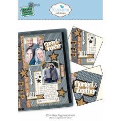   ECD Vágósablon - Delightful Discovery Die Base Page Assortment (1 csomag)