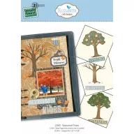   ECD Vágósablon - Delightful Discovery Die Seasonal Trees (1 csomag)