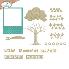   ECD Vágósablon - Delightful Discovery Die Seasonal Trees (1 csomag)