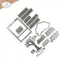 ECD Vágósablon - Delightful Discovery Die Seasonal Trees (1 csomag)