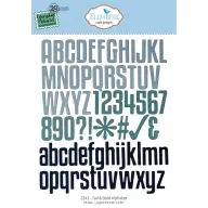   ECD Vágósablon - Delightful Discovery Die Tall & Bold Alphabet (1 csomag)
