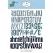 ECD Vágósablon - Delightful Discovery Die Tall & Bold Alphabet (1 csomag)