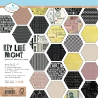   ECD Papírkészlet - From the Past Key Lime Night 12x12 Inch Patterned Cardstock Paper (1 csomag)