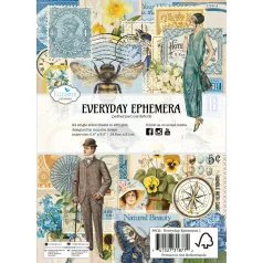   ECD Kivágóív - Delightful Discovery A5 Patterned Cardstock Everyday Ephemera (1 csomag)
