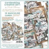   Mintay Alkotócsomag Masculine Cards - Creative Kit 1 Cardmaking 10 (1 csomag)