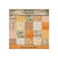   Orange Papírkészlet 8" (20 cm) Idea-ology Palette Collection (12 lap)