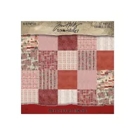   Red Papírkészlet 8" (20 cm) Idea-ology Palette Collection (12 lap)