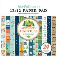   Echo Park Scrapbook papírkészlet 12" (30 cm) Summer Adventure Paper Pad