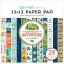 Echo Park Scrapbook papírkészlet 12" (30 cm) Summer Adventure Paper Pad