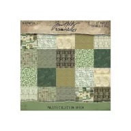   Green Papírkészlet 8" (20 cm) Idea-ology Palette Collection (12 lap)