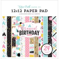   Echo Park Scrapbook papírkészlet 12" (30 cm) Magical Birthday Girl Paper Pad
