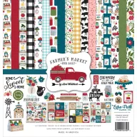   Echo Park Scrapbook papírkészlet 12" (30 cm) Farmer's Market Collection Kit