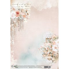   Alchemy of Art Rízspapír A4 - Romantic Boho 2 -  - Rice Paper (1 ív)