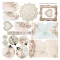 Alchemy of Art Szövet kivágóív Romantic Boho 1 Fabric extras to cut (1 ív)