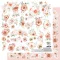 Alchemy of Art Kivágóív 12" (30 cm) Romantic Boho – flowers to cut Double-sided paper (1 ív)