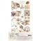 Alchemy of Art Kivágóív 6"x12" (15cm x 30 cm) Romantic Boho Extras to Cut Set (6 ív)