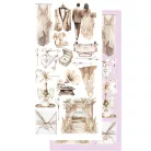 Alchemy of Art Kivágóív 6"x12" (15cm x 30 cm) Romantic Boho Extras to Cut Set (6 ív)