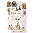 Alchemy of Art Kivágóív 6"x12" (15cm x 30 cm) Romantic Boho Extras to Cut Set (6 ív)