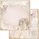 Alchemy of Art Scrapbook papírkészlet 12" (30 cm) Romantic Boho Paper Collection Set (6 lap)